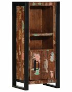 vidaXL Шкаф за баня 40x30x90 cm Масивна дървесина Възстановена