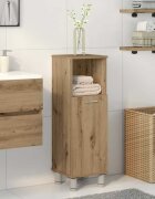 vidaXL Шкаф за баня Artisan Oak 30x30x95 cm Инженерна дървесина