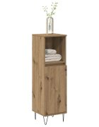 vidaXL Шкаф за баня дъб артизан 30x30x100 см инженерно дърво