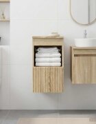 vidaXL Шкаф за баня Дъб сонома 30 x 35 x 50 см Инженерна дървесина