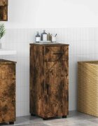vidaXL Шкаф за баня Димян дъб 30 x 35 x 80 см