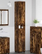 vidaXL Шкаф за баня Димян дъб 305 x 30 x 195 см Инженерна дървесина
