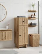 vidaXL Шкаф за баня EDE Дъб артизан 30 x 31 x 80 см