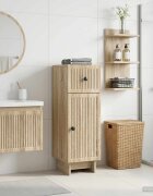 vidaXL Шкаф за баня EDE Дъб сонома 30 x 31 x 80 см Инженерна дървесина