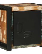 vidaXL Шкаф за баня Кафяво 40 x 30 x 40 см Солидно възстановено дърво
