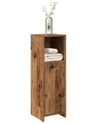 vidaXL Шкаф за баня от старо дърво 30x30x95 cm Инженерна дървесина