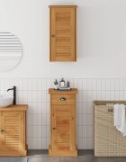 vidaXL Шкаф за баня VIGO 2 бр. Кафяв и меден кафяв 37 x 34 x 80 см