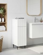 vidaXL Шкаф за баня ZWOLLE Бяло 30 x 31 x 795 см Инженерна дървесина