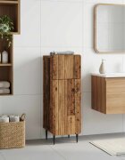 vidaXL Шкаф за баня ZWOLLE Старо дърво 30 x 31 x 795 см