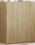 vidaXL Шкаф за документи сонома дъб 60x32x775 см инженерно дърво