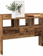 vidaXL Шкаф за хранене Old Wood 105x30x70 cm Инженерна дървесина