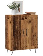 vidaXL Шкаф за хранене Old Wood 695x34x90 cm Инженерна дървесина