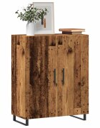 vidaXL Шкаф за хранене Old Wood 695x34x90 cm Инженерна дървесина