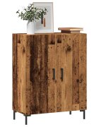 vidaXL Шкаф за хранене Old Wood 695x34x90 cm Инженерна дървесина