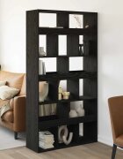 vidaXL Шкаф за книги 15 нива 100 x 33 x 93.75 см Инженерна дървесина