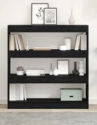 vidaXL Шкаф за книги 3 нива 100 x 30 x 103 см Инженерна дървесина