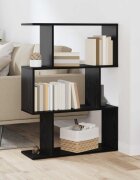vidaXL Шкаф за книги 3 нива 70 x 24 x 97 см Инженерна дървесина