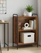 vidaXL Шкаф за книги 555 x 33 x 174 см Инженерна дървесина