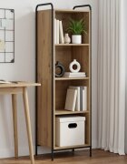 vidaXL Шкаф за книги 555 x 33 x 174 см Инженерна дървесина
