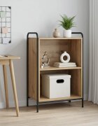 vidaXL Шкаф за книги 555 x 33 x 174 см Инженерна дървесина