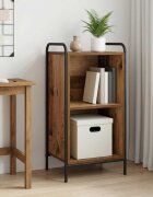 vidaXL Шкаф за книги 555 x 33 x 174 см Инженерна дървесина