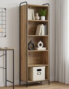 vidaXL Шкаф за книги 555 x 33 x 174 см Инженерна дървесина
