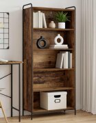 vidaXL Шкаф за книги 555 x 33 x 174 см Инженерна дървесина