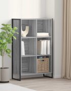 vidaXL Шкаф за книги 99.5 x 30 x 108.5 см Инженерна дървесина