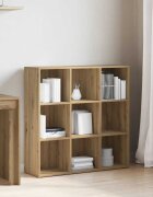 vidaXL Шкаф за книги Artisan Oak 98x29x975 cm