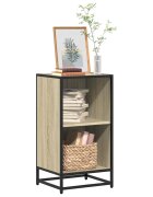 vidaXL Шкаф за книги Дъб Сонома 40x35x76 cm Инженерна дървесина