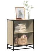vidaXL Шкаф за книги Дъб Сонома 60x35x76 cm Инженерна дървесина