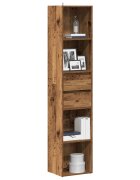 vidaXL Шкаф за книги от старо дърво 36x30x171 cm Инженерна дървесина