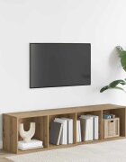 vidaXL Шкаф за книги/TV шкаф 36x30x143cm Инженерна дървесина