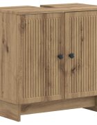 vidaXL Шкаф за мивка в баня EDE Дъб артизан 595 x 315 x 59 см