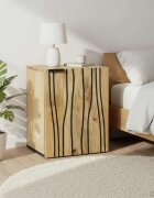 vidaXL Шкаф за мивка в баня Кафяво 38 x 335 x 48 см