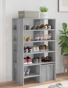 vidaXL Шкаф за обувки 2 бр. 62 x 35 x 100 см Инженерна дървесина