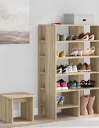 vidaXL Шкаф за обувки 2 бр. 62 x 35 x 100 см Инженерна дървесина