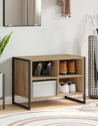 vidaXL Шкаф за обувки 60 x 35 x 44 см Инженерна дървесина Дъб Артизан