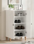 vidaXL Шкаф за обувки ALKMAAR 595 x 395 x 90 см Инженерна дървесина