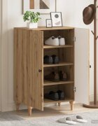 vidaXL Шкаф за обувки ALKMAAR 595 x 395 x 90 см Инженерна дървесина