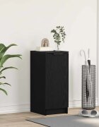 vidaXL Шкаф за обувки Черния дъб 295 x 35 x 70 см Инженерна дървесина