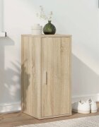 vidaXL Шкаф за обувки дъб сонома 32x35x70 см ПДЧ