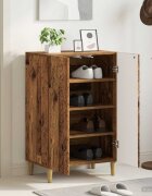 vidaXL Шкаф за обувки DELFT 595 x 395 x 90 см Инженерна дървесина