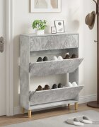 vidaXL Шкаф за обувки DELFT 78 x 24 x 103 см Инженерна дървесина