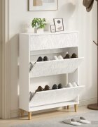 vidaXL Шкаф за обувки DELFT 78 x 24 x 103 см Инженерна дървесина
