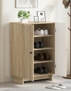 vidaXL Шкаф за обувки EDE 595 x 395 x 90 см Инженерна дървесина