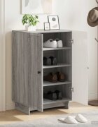 vidaXL Шкаф за обувки EDE 595 x 395 x 90 см Инженерна дървесина