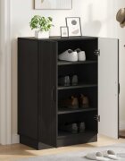 vidaXL Шкаф за обувки HOORN 595 x 395 x 87 см Инженерна дървесина