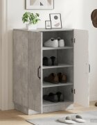 vidaXL Шкаф за обувки HOORN 595 x 395 x 87 см Инженерна дървесина