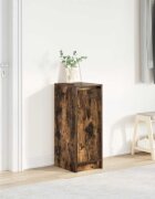 vidaXL Шкаф за обувки опушен дъб 295x34x76 см инженерно дърво